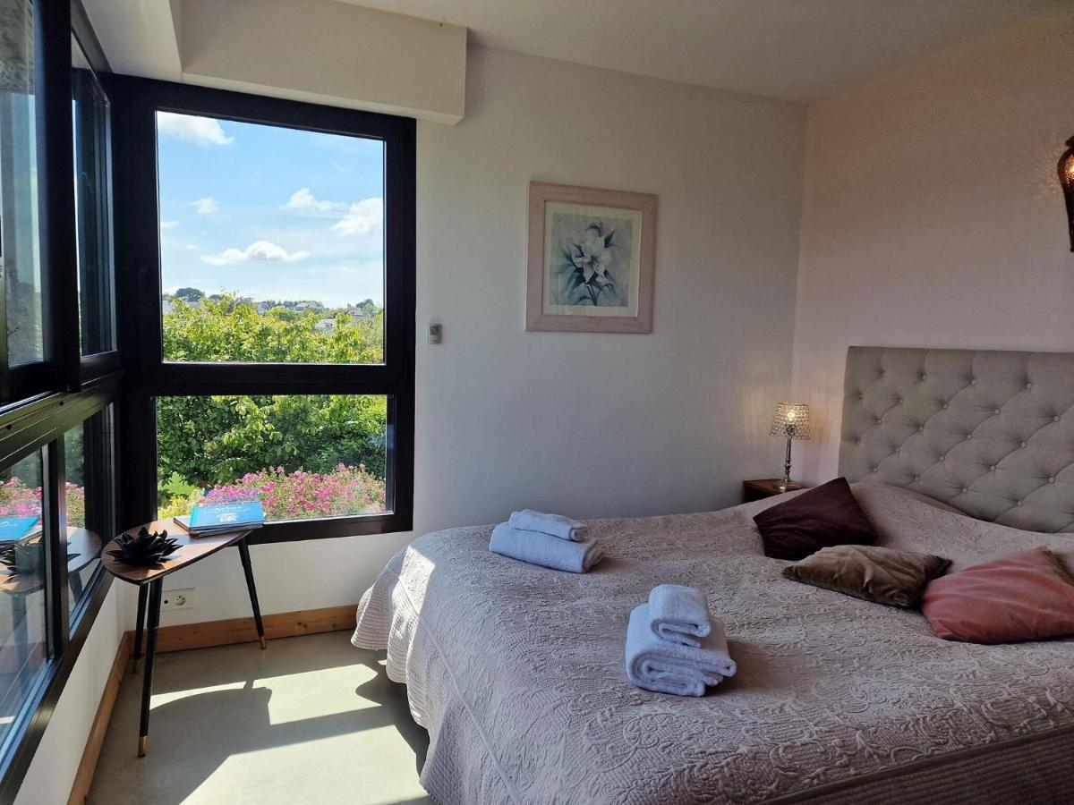 Architect Villa With Fantastic Sea View, Locquirec Exterior photo